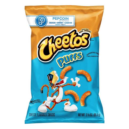 Order Cheetos Cheese Flavored Snacks Puffs (3.375 oz) food online from Rite Aid store, Yamhill County on bringmethat.com