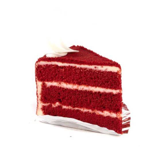 Order Red Velvet Slice food online from Sweet Hut Bakery & Cafe store, Atlanta on bringmethat.com