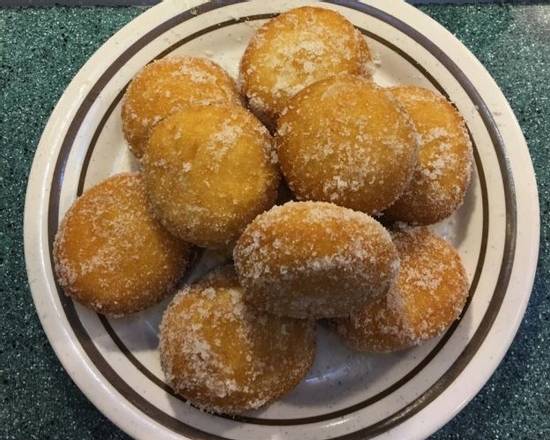 Order 6.Sugar Donut (10 pcs) food online from Panda Garden Buffet Inc store, Cookeville on bringmethat.com