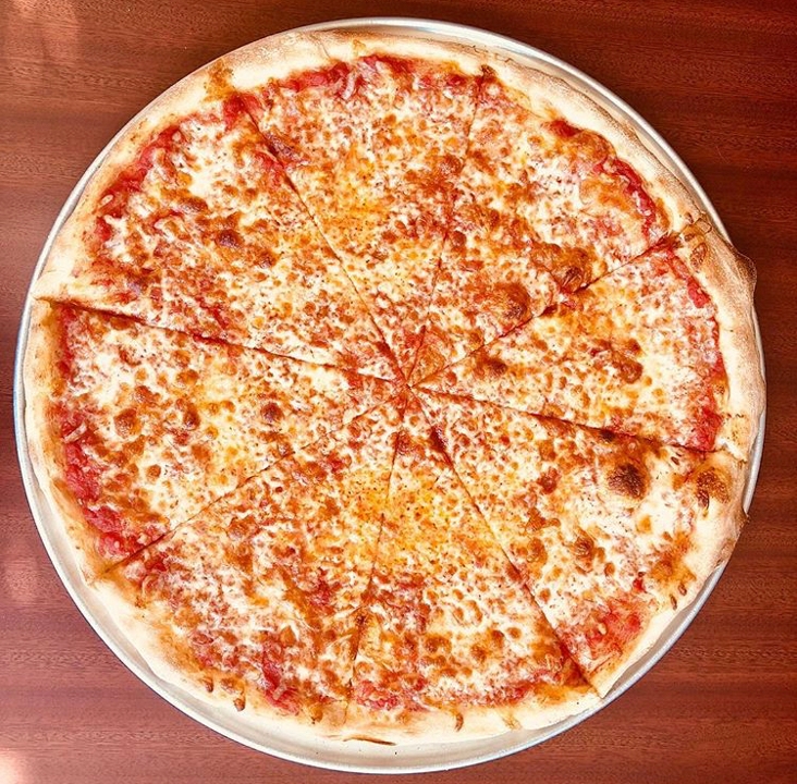 Order Med Cheese Pizza food online from Piemonte Pizza & Grill store, Providence on bringmethat.com