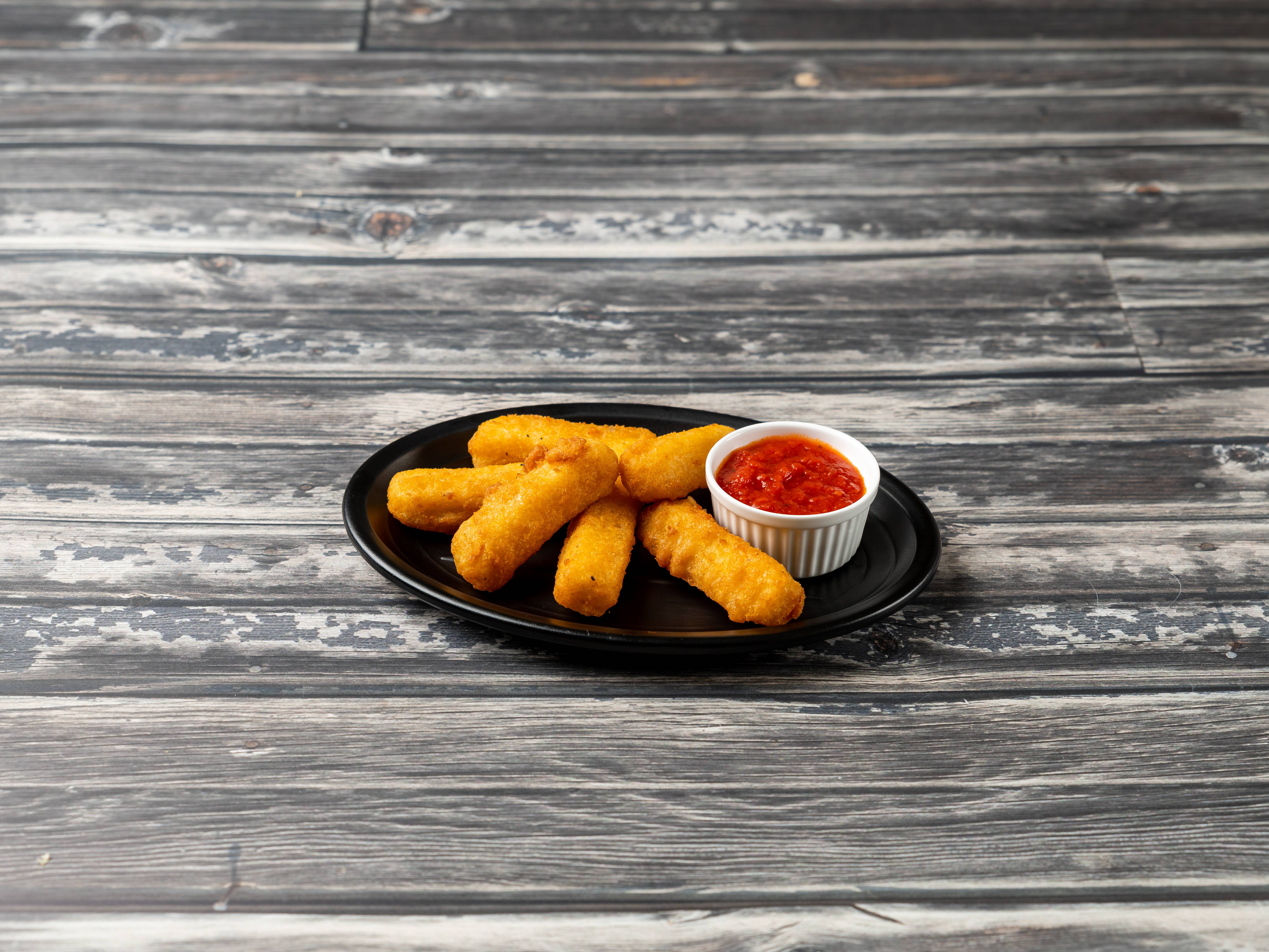 Order Mozzarella Stix food online from Angelo's Pizzeria store, Pittsburgh on bringmethat.com