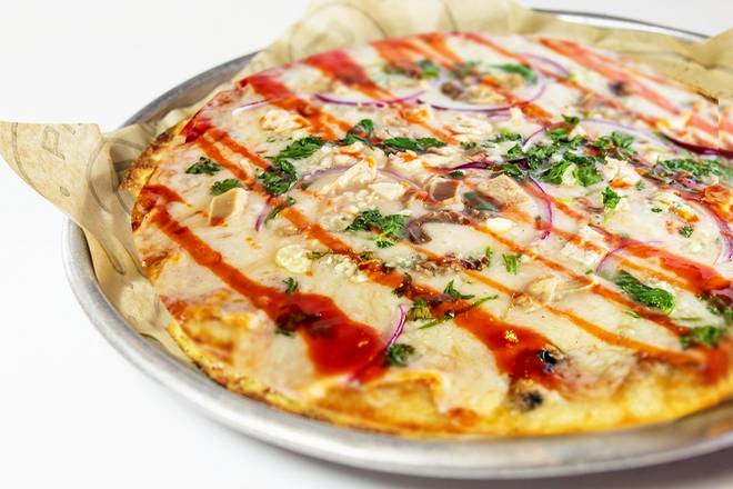 Order Fiery Buffalo Pizza food online from Pieology Pizzeria store, Northridge on bringmethat.com