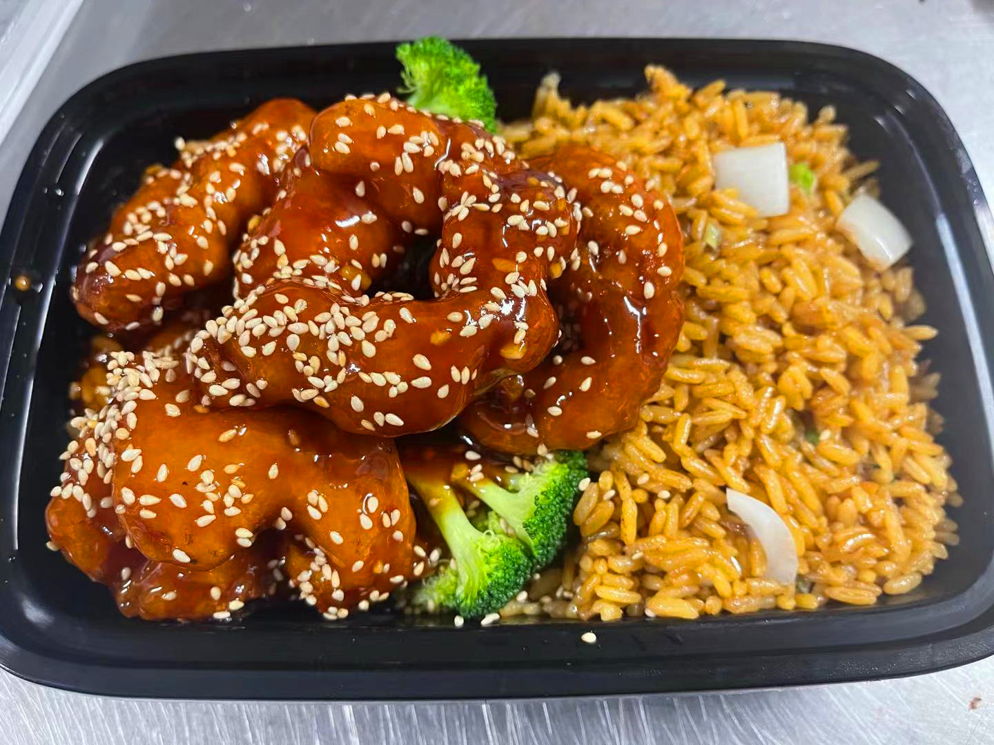 Order Sesame Shrimp芝麻虾 food online from Oriental Kitchen store, Philadelphia on bringmethat.com