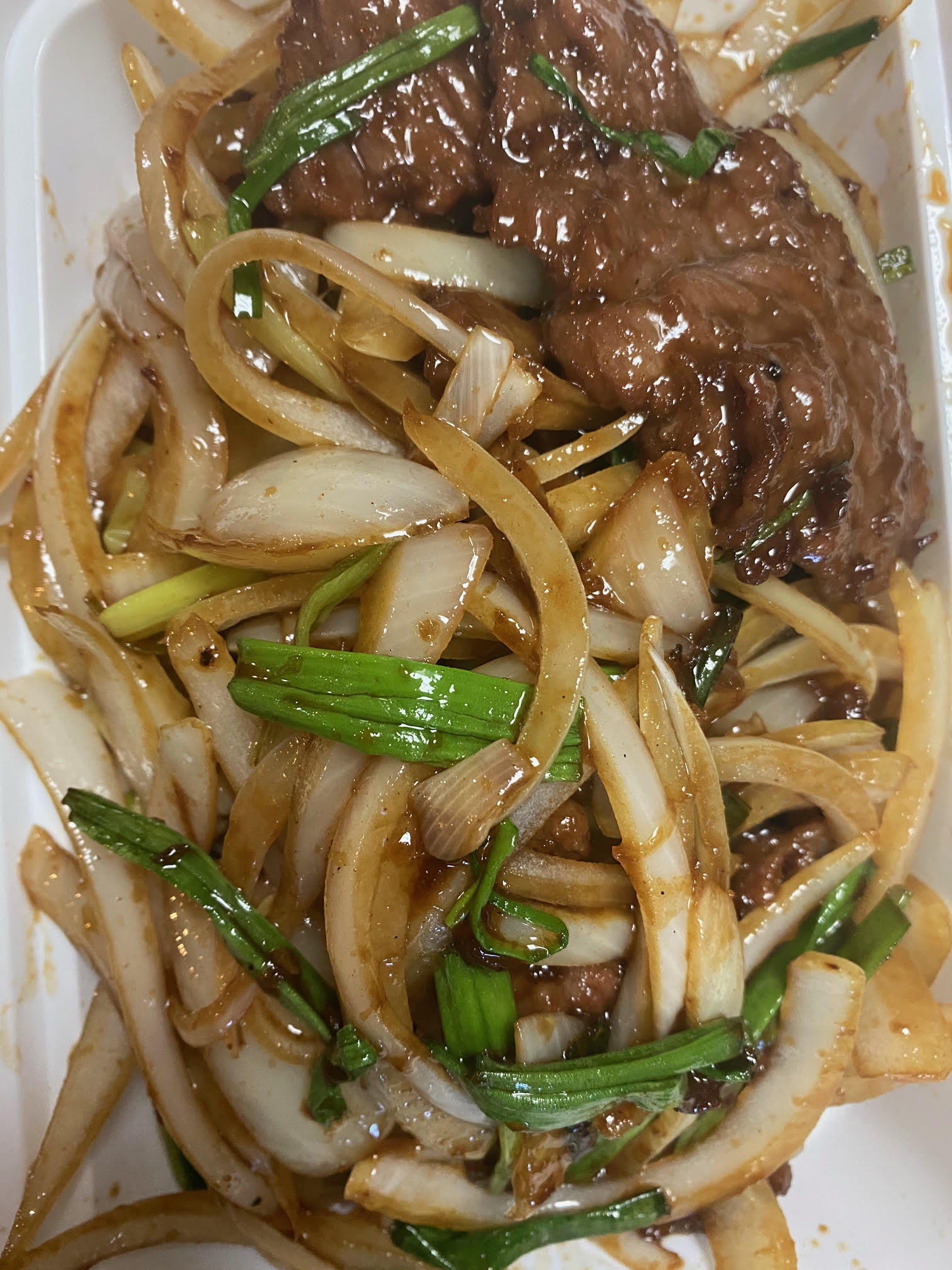 Order 56. Mongolian Beef food online from Double Dragon store, Rio Rancho on bringmethat.com