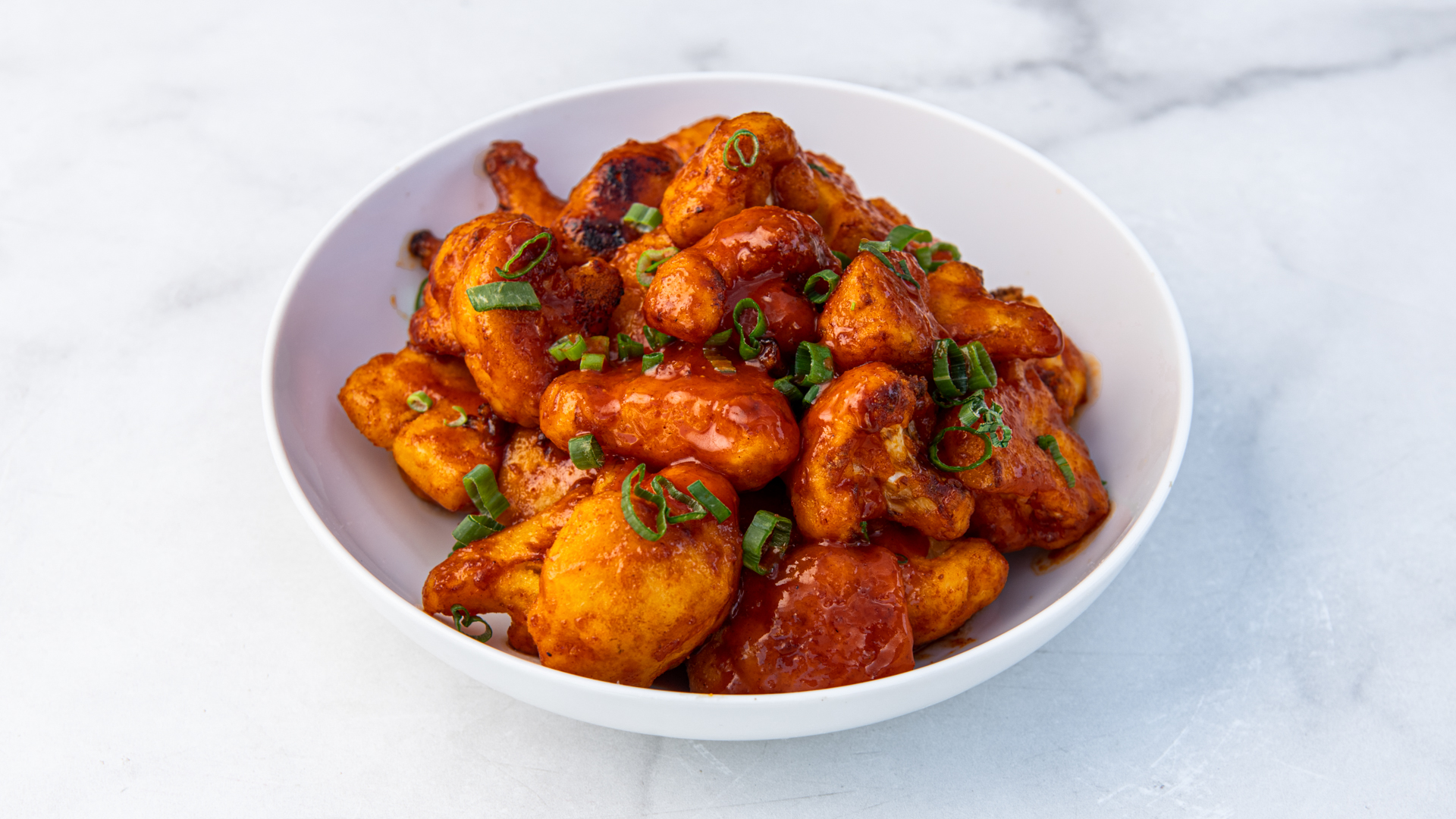 Order Gluten-Free and Vegan Sweet Chili Cauliflower Wings food online from F#Ck Carbs store, Houston on bringmethat.com