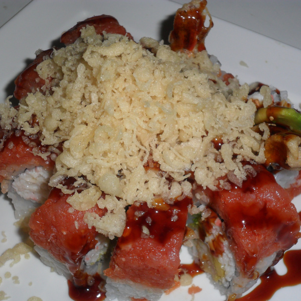 Order Crunch Dragon Roll food online from Ken of Japan store, Simi Valley on bringmethat.com