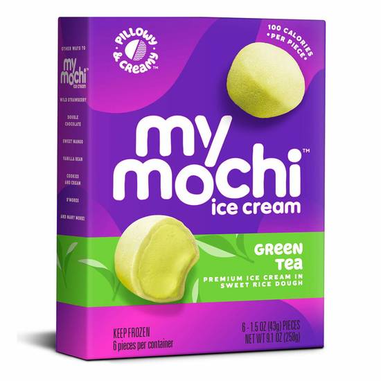 Order Green Tea Mochi food online from IV Deli Mart store, Goleta on bringmethat.com
