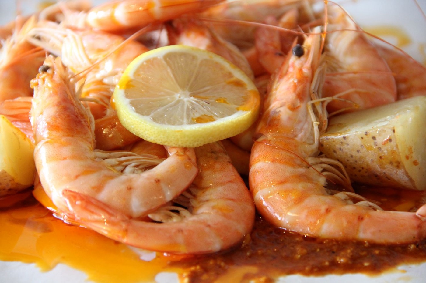 Order 1/2 pound Shrimp food online from Nine Seafood store, Cerritos on bringmethat.com