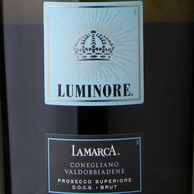 Order 750 mL. La Marca Luminore Prosecco Superiore DOC food online from Shamrock Wines & Liquors store, Bronx on bringmethat.com