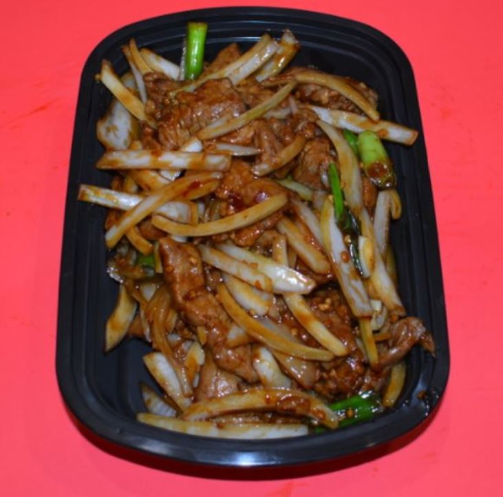 Order B10. Mongolian Beef food online from Canton Express store, Plano on bringmethat.com