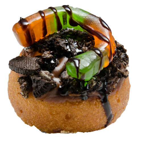 Order Dirt Donut food online from Peace Love & Little Donuts store, Covington on bringmethat.com