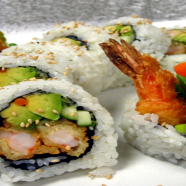 Order Shrimp Tempura Roll food online from Fuji Sushi store, Camarillo on bringmethat.com