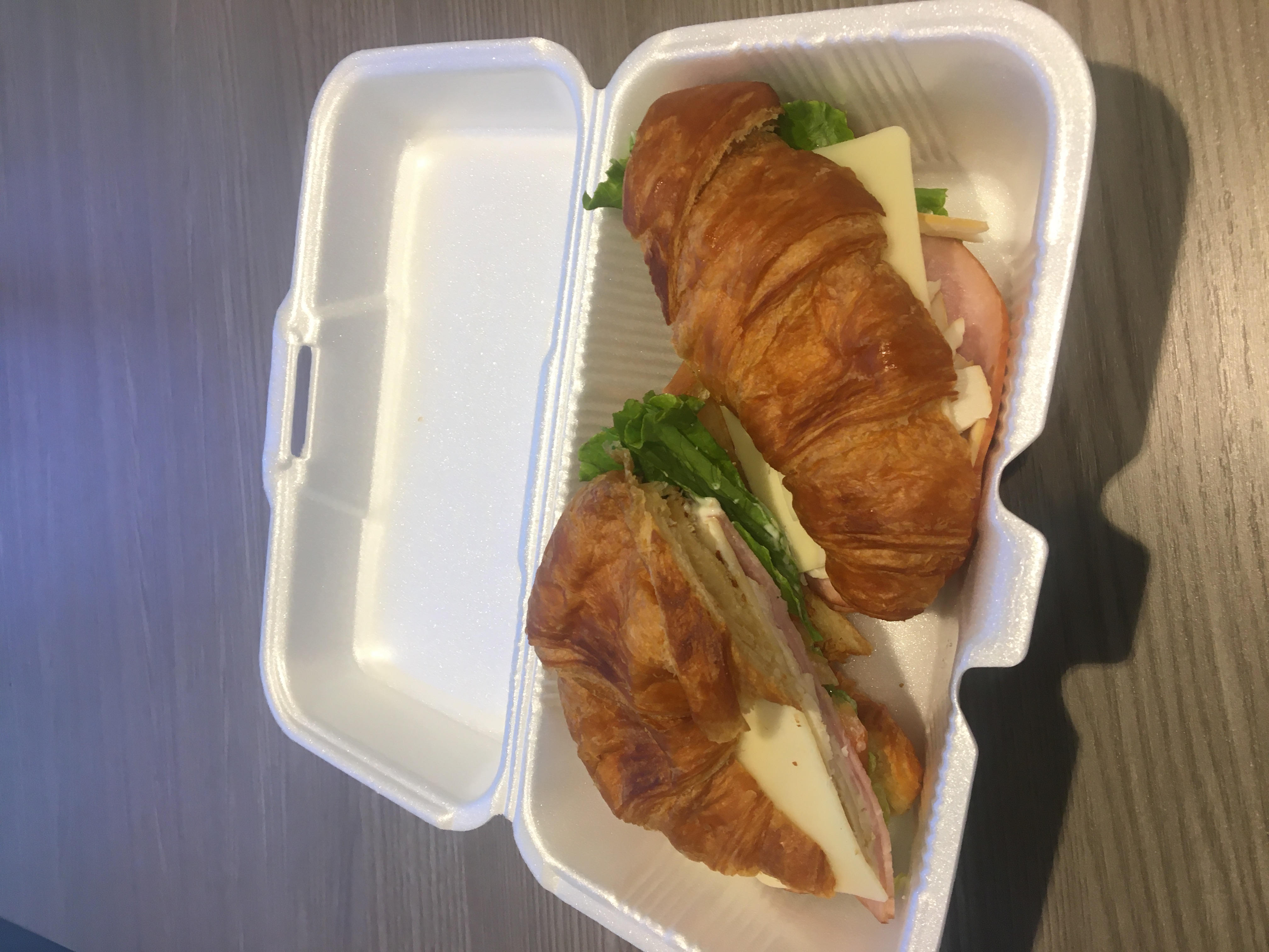 Order Whole Croissant Sandwich food online from Cafe At The Towers store, Phoenix on bringmethat.com