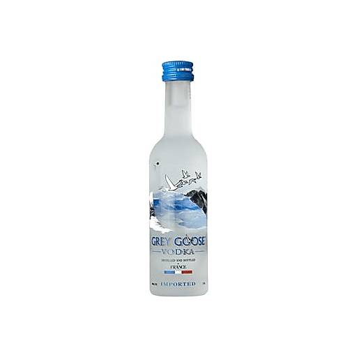Order Grey Goose Vodka (50 ML) 25676 food online from Bevmo! store, Costa Mesa on bringmethat.com
