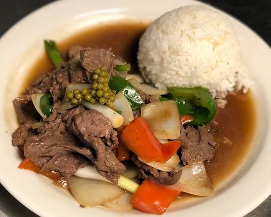 Order @Thai Pepper Steak food online from At Thai Restaurant store, Harrisonburg on bringmethat.com