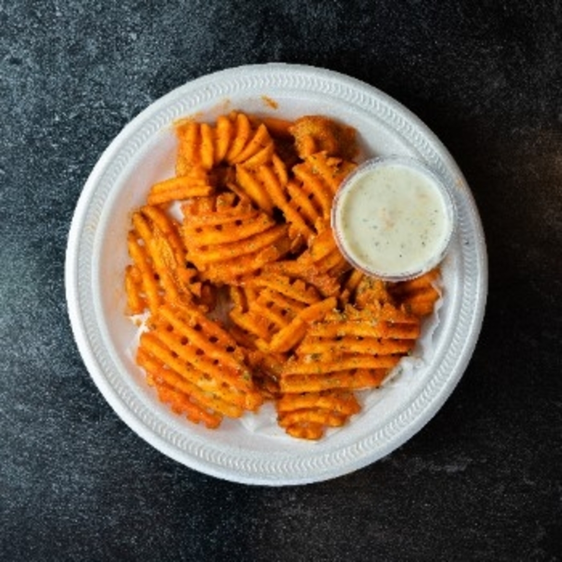 Order Buffalo Fries food online from Slice Factory store, Bellwood on bringmethat.com