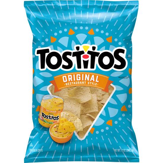 Order Tostitos Tortilla Chips Original Restaurant Style (12 oz) food online from Rite Aid store, Yamhill County on bringmethat.com