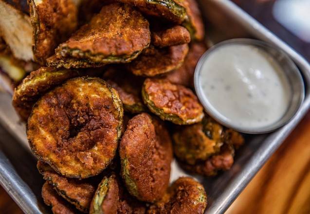 Order Fried Pickles food online from Roots Miramar store, San Diego on bringmethat.com