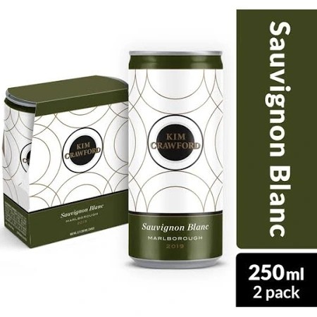 Order Kim Crawford Sauvignon Blanc - 2 x 250mL Cans food online from Cactus Food Mart store, Scottsdale on bringmethat.com