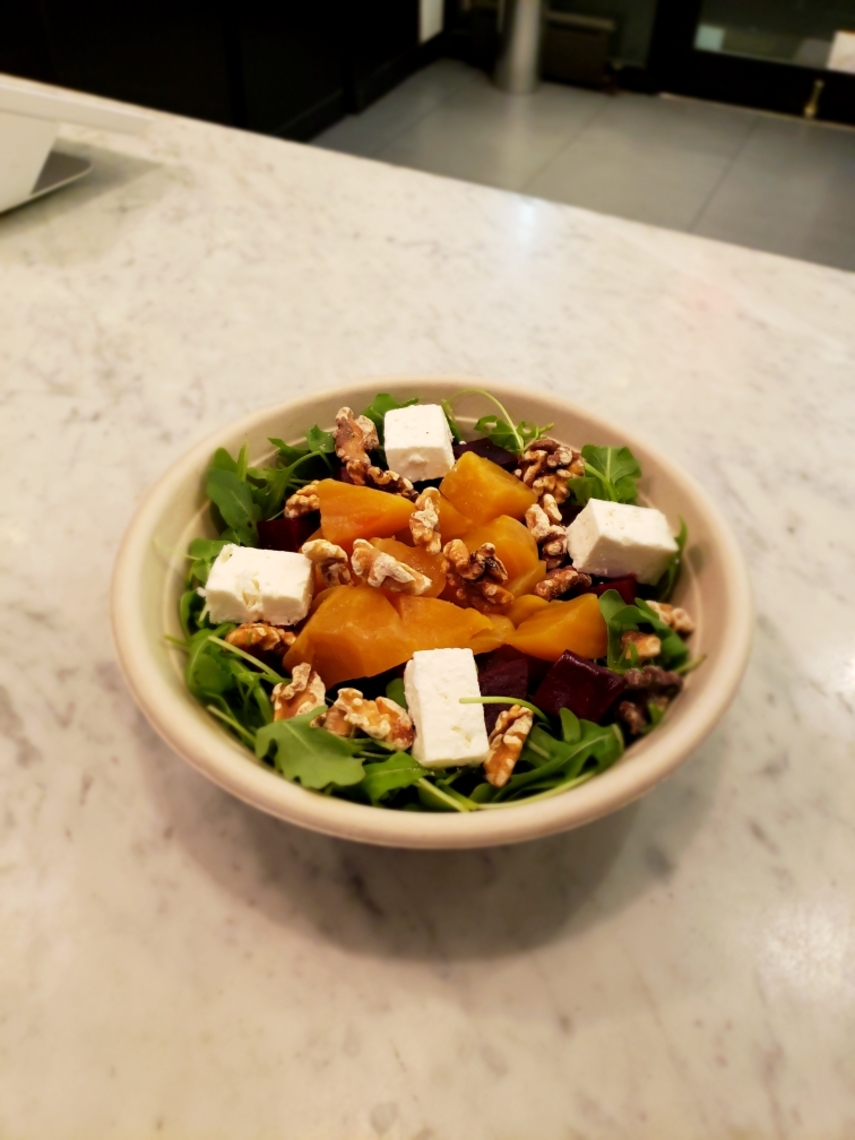 Order Beet Salad food online from Greek Eats store, New York on bringmethat.com
