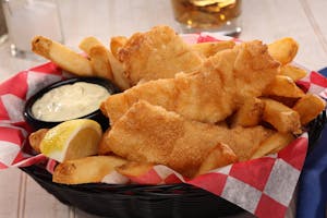 Order Fish N' Chips food online from Sagebrush Steakhouse store, Morehead City on bringmethat.com
