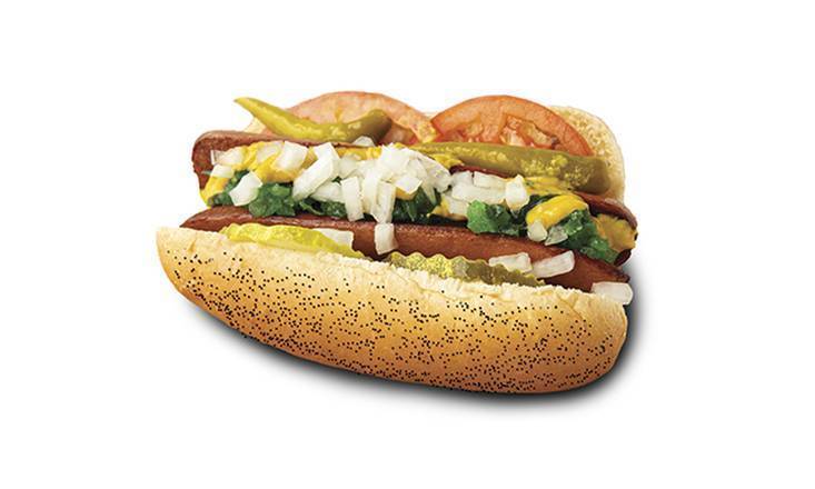 Order Chicago Dog food online from That Burger Joint store, Bloomington on bringmethat.com