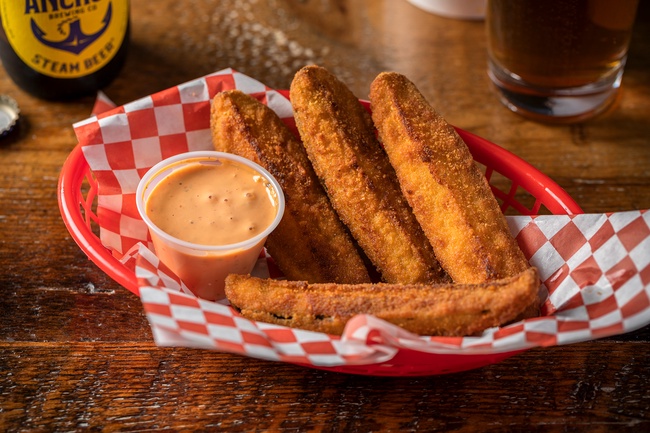 Order Fried Pickles food online from Lucy's store, Chicago on bringmethat.com