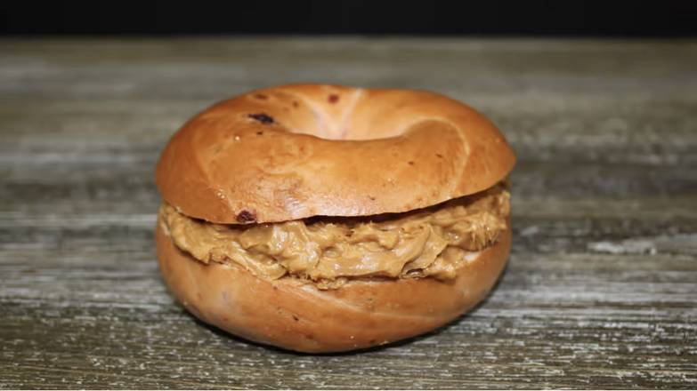 Order Bagel with Peanut Butter food online from Bagel Street Cafe store, Alamo on bringmethat.com