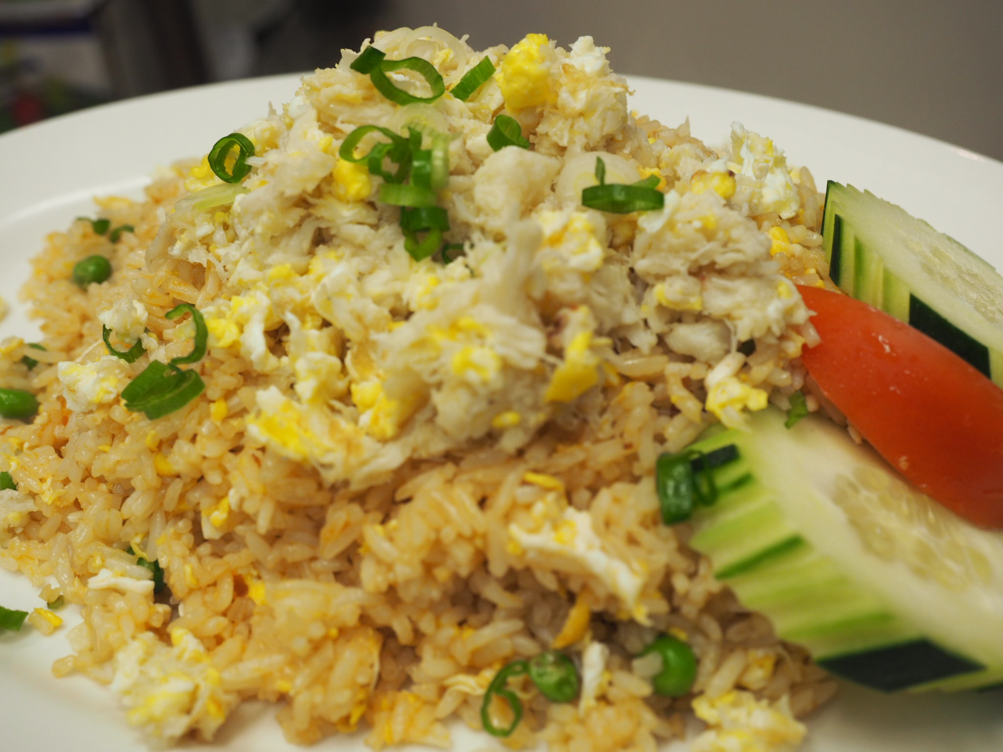 Order Crab Fried Rice food online from Smile Thai store, Harbor City on bringmethat.com