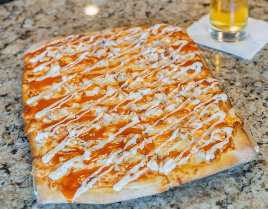 Order Buffalo Chicken Flatbread food online from Limoncello store, West Chester on bringmethat.com
