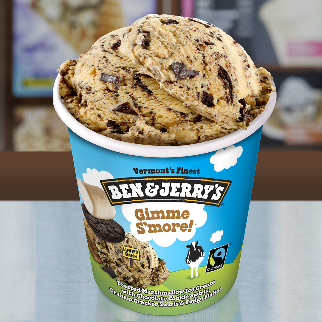 Order Gimmie S'more! food online from Ben & Jerry's store, Manchester on bringmethat.com