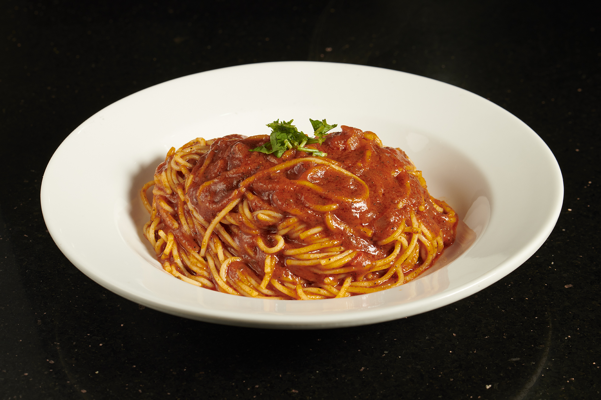 Order 64.Spaghettis W/ Marinara Sauce  food online from Blue store, Elmhurst on bringmethat.com