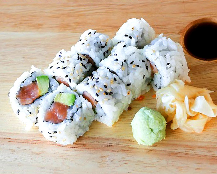 Order Salmon and Avocado Roll food online from Sushi On Tatum store, Phoenix on bringmethat.com
