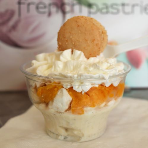 Order Vacherin Tahiti food online from Le Macaron French Pastries store, Huntsville on bringmethat.com
