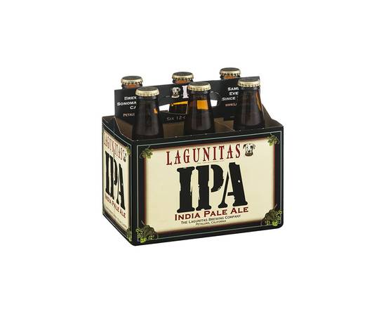 Order Lagunitas IPA 6 Pack food online from Extra Mile 2045 store, Antioch on bringmethat.com