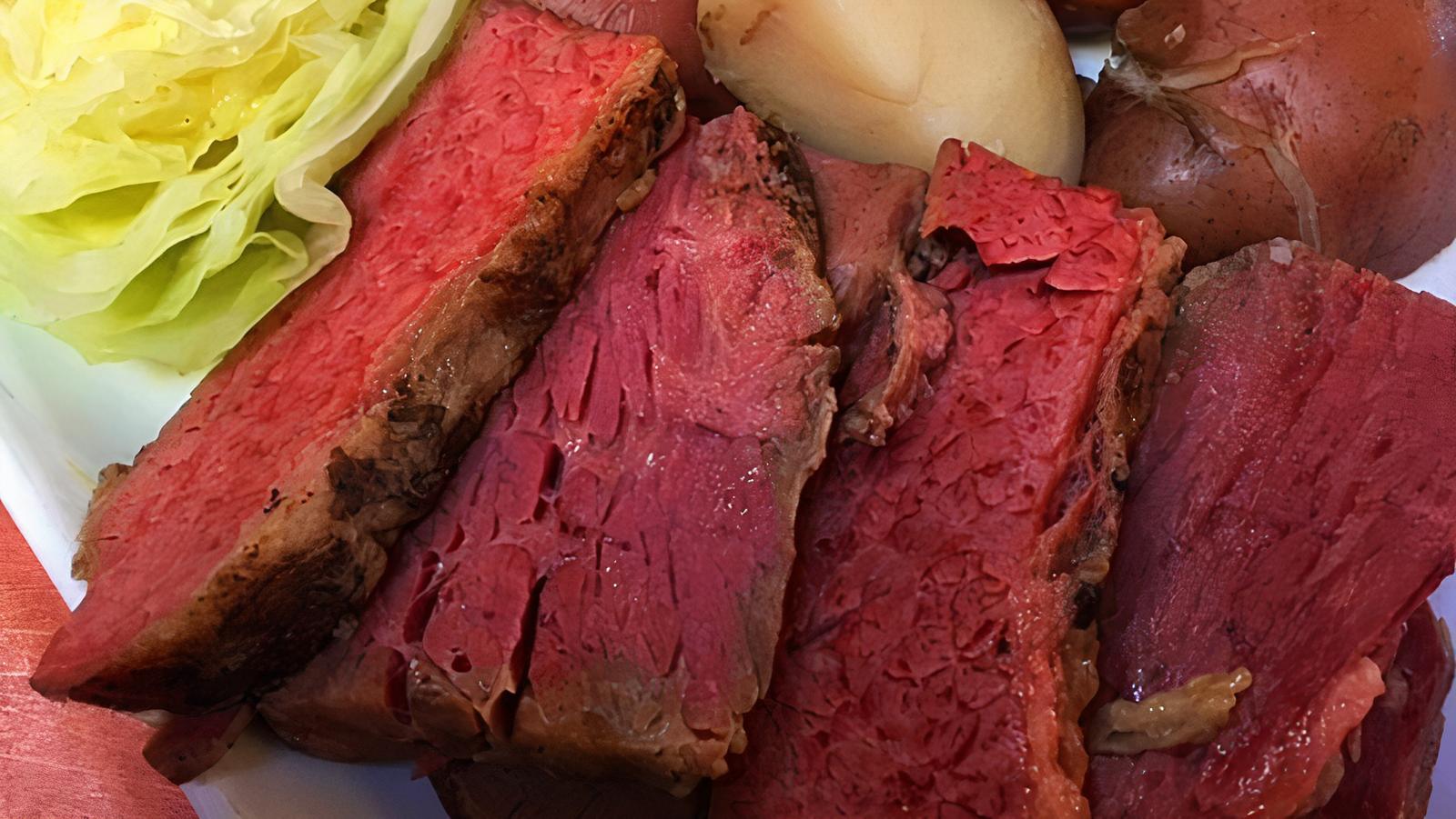 Order Corned Beef & Cabbage food online from Vaughan's Pub store, Chicago on bringmethat.com
