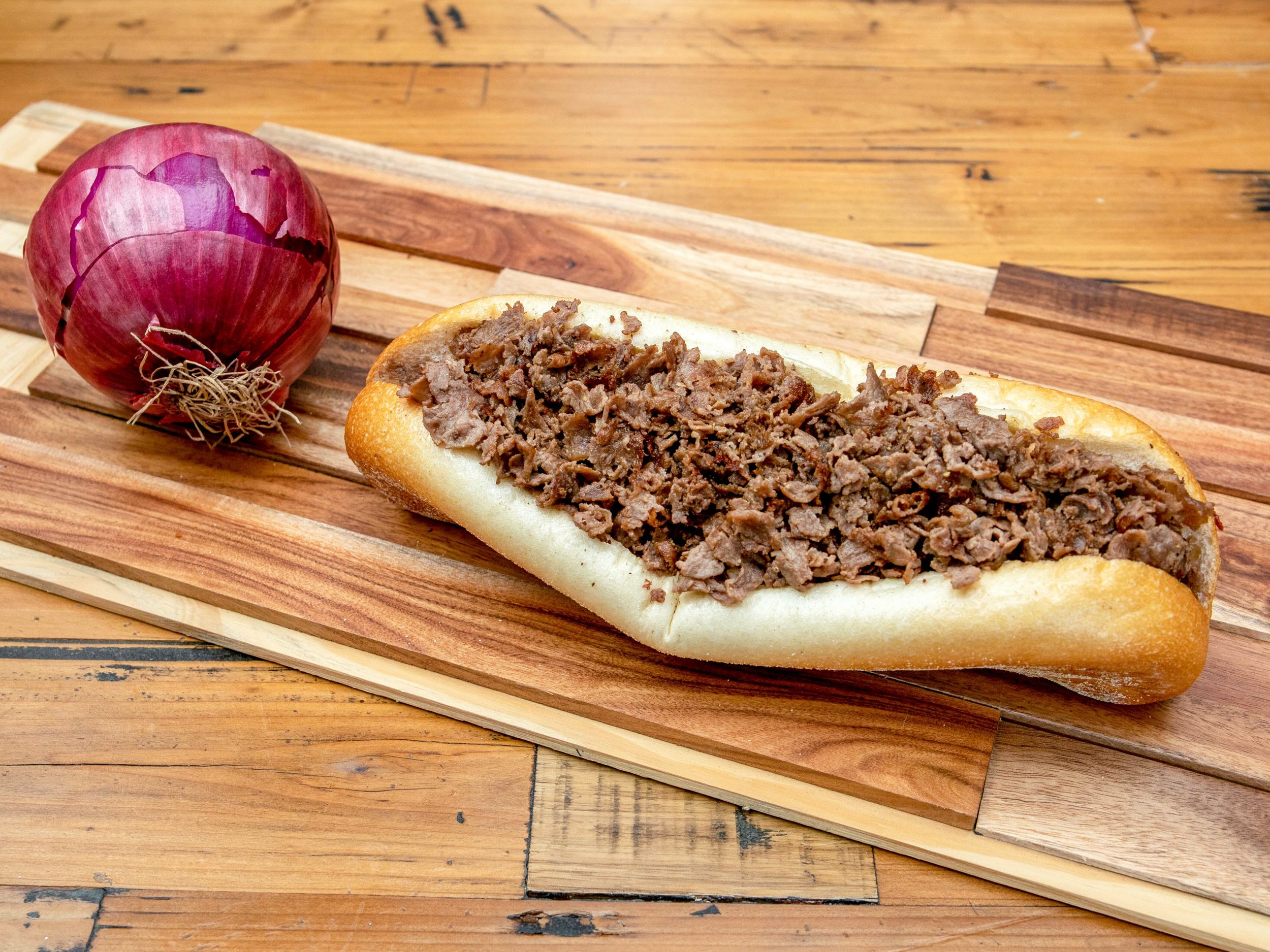 Order Large Cheese Steak food online from Fresco Pizzeria store, Wilmington on bringmethat.com