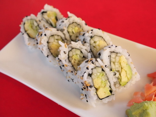 Order 61. Avocado Cucumber Roll food online from Tokyo Japanese & Chinese Restaurant store, Tampa on bringmethat.com