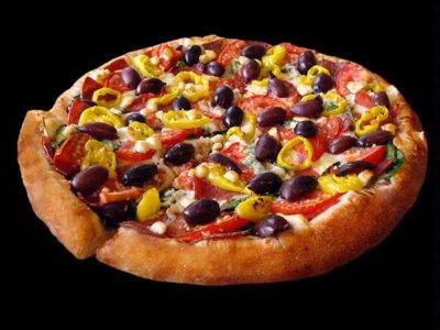 Order Greek-'Za Mediterranean food online from B.C. Pizza store, McDonough on bringmethat.com