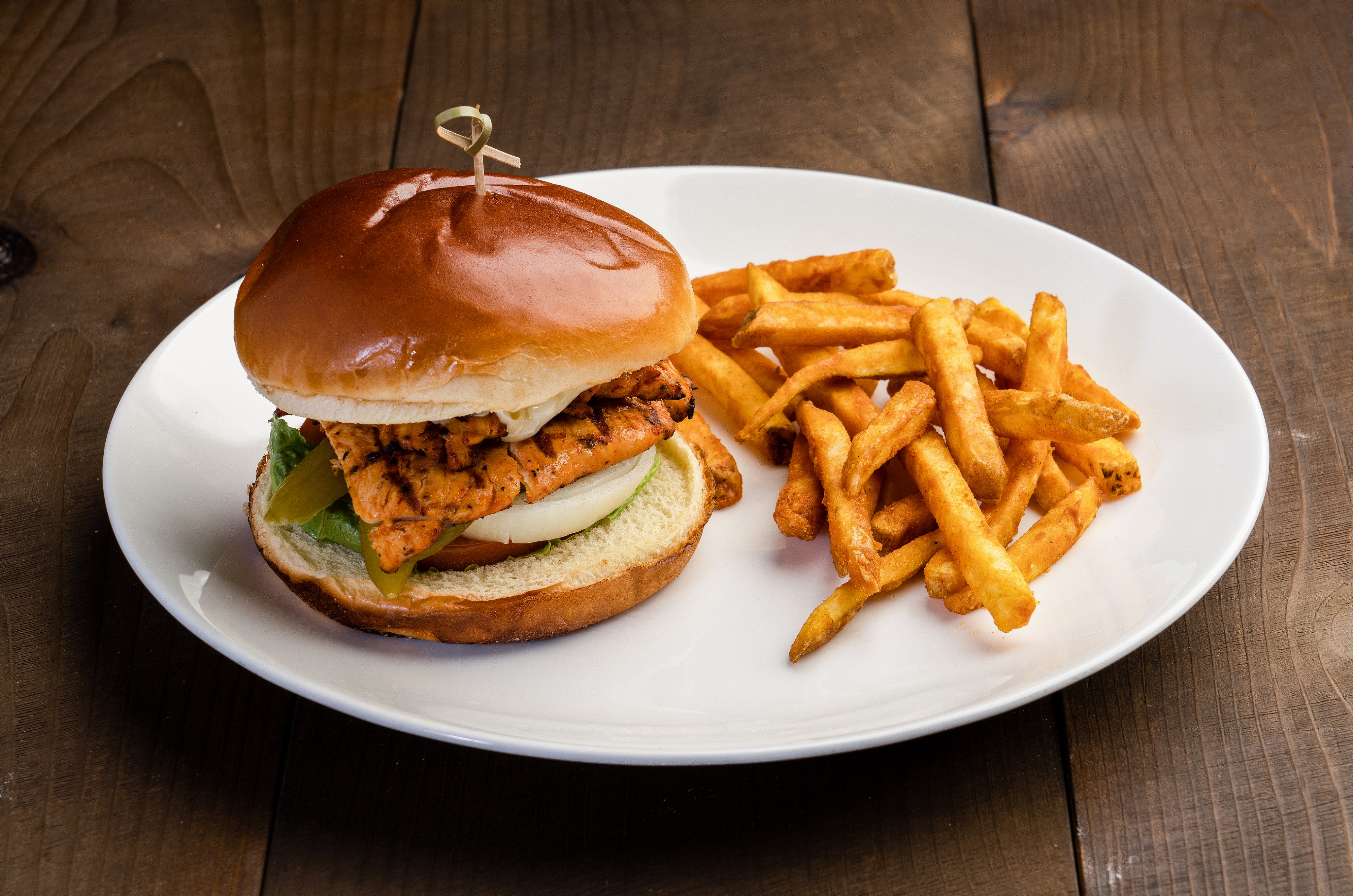 Order Chicken Burger food online from Masal Cafe store, Brooklyn on bringmethat.com