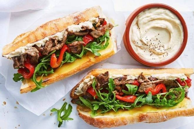 Order Philly cheesesteak food online from Halal On Wheels store, Uniondale on bringmethat.com