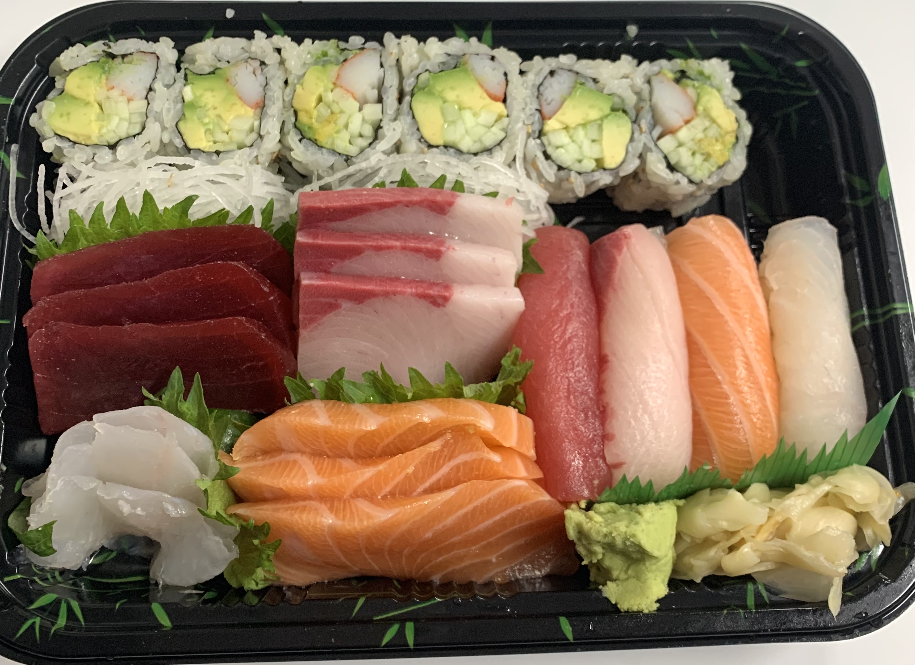 Order Sushi Sashimi Combo Lunch food online from Musashi Asian Cuisine store, Brooklyn on bringmethat.com