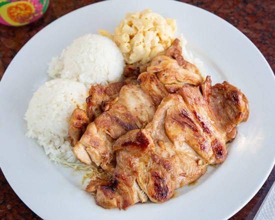 Order Barbecue Chicken Plate food online from L&L Hawaiian Bbq store, Castro Valley on bringmethat.com