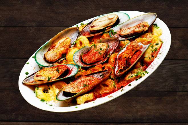 Order Tortellini w/ Mussels food online from Pizza express store, San Jose on bringmethat.com