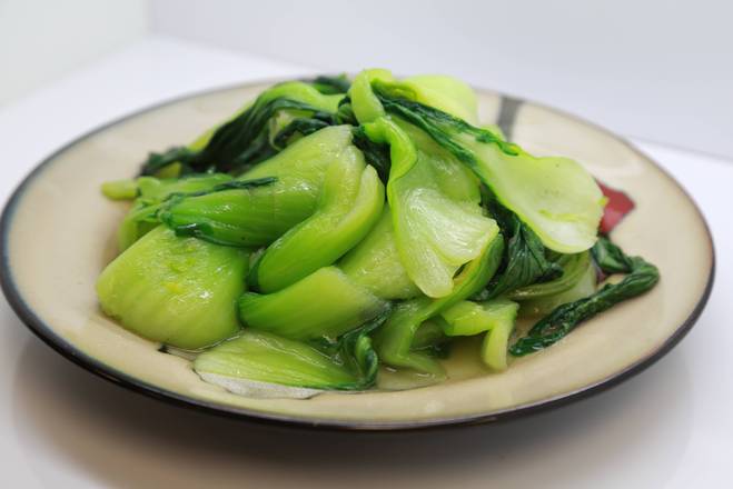 Order Stir Fried Bok Choy 蒜炒上海青 food online from Uncle Chen's Chinese Restaurant store, State College on bringmethat.com