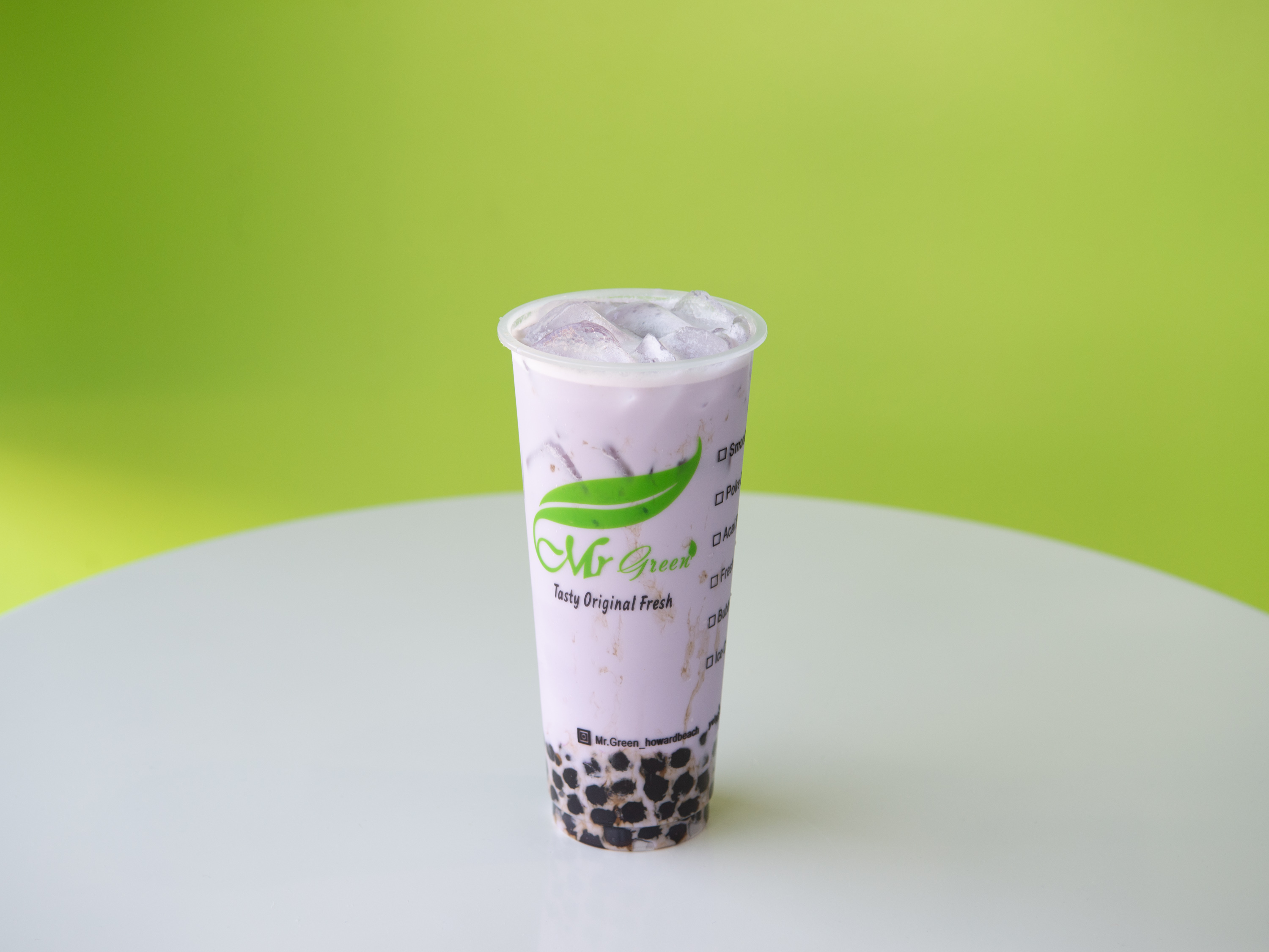 Order Taro Milk Tea food online from Mr. Green store, Howard Beach on bringmethat.com