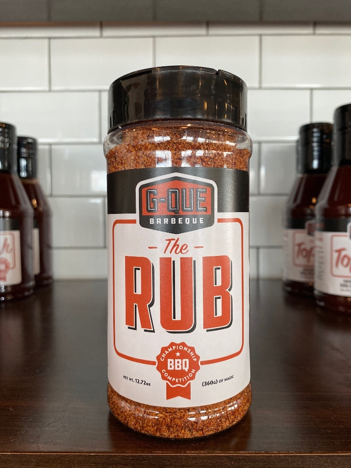 Order Bottle Of "The Rub" food online from Gque Bbq store, Lone Tree on bringmethat.com