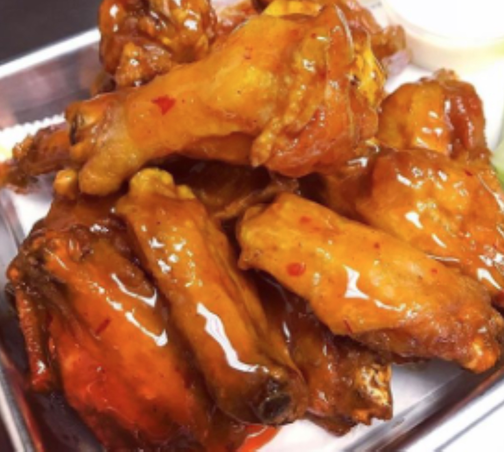 Order Wings- Mango Habanero (Hot) food online from Fatty Magoos Bar & Eatery store, Bolingbrook on bringmethat.com