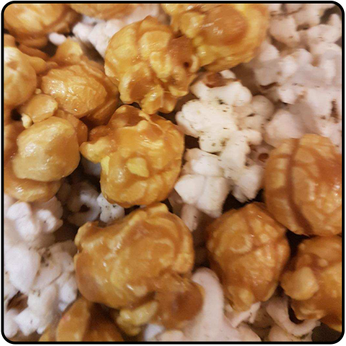 Order Pancakes and Sausage Popcorn food online from Jazzy Gourmet Popcorn store, Eagle River on bringmethat.com