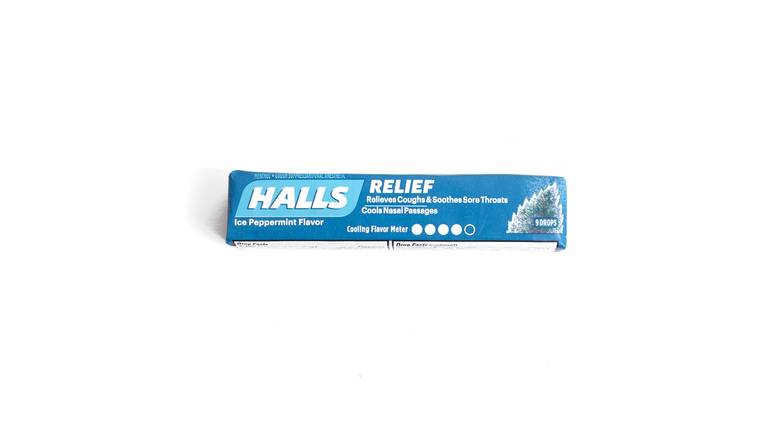 Order Halls Ice Peppermint Cough Suppressant Stick- 9 Ct food online from Trumbull Mobil store, Trumbull on bringmethat.com